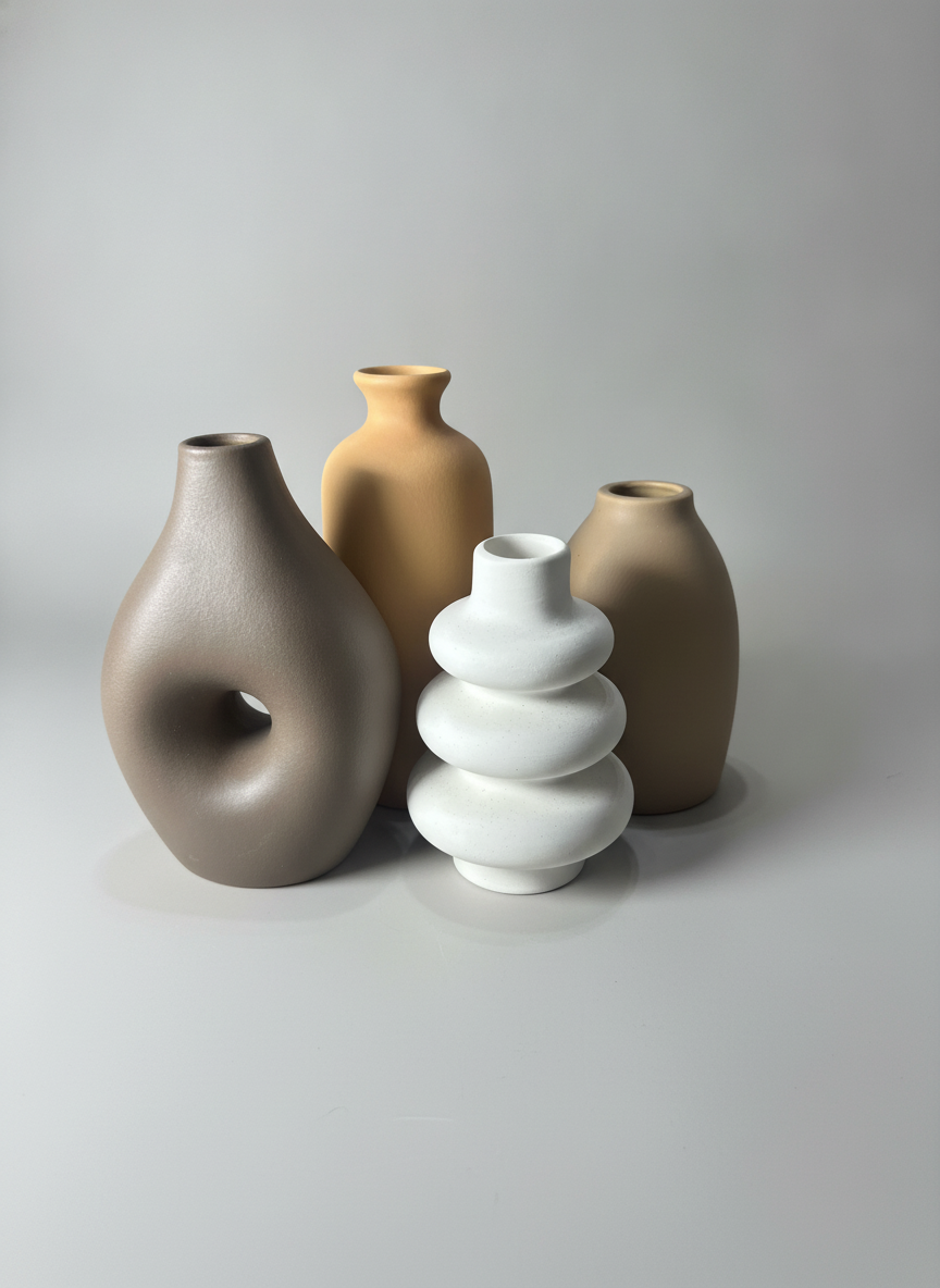 Nordic style ceramic vase