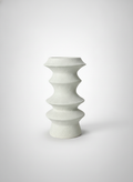 Casual retro green ceramic vase