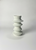 Casual retro green ceramic vase