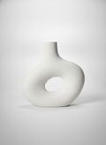 Frosted ceramic vase (small )
