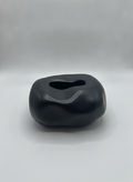 Black tissue ceramic box