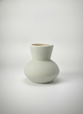 Casual retro green ceramic vase