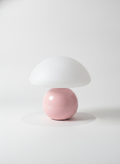 Pink mushroom lap